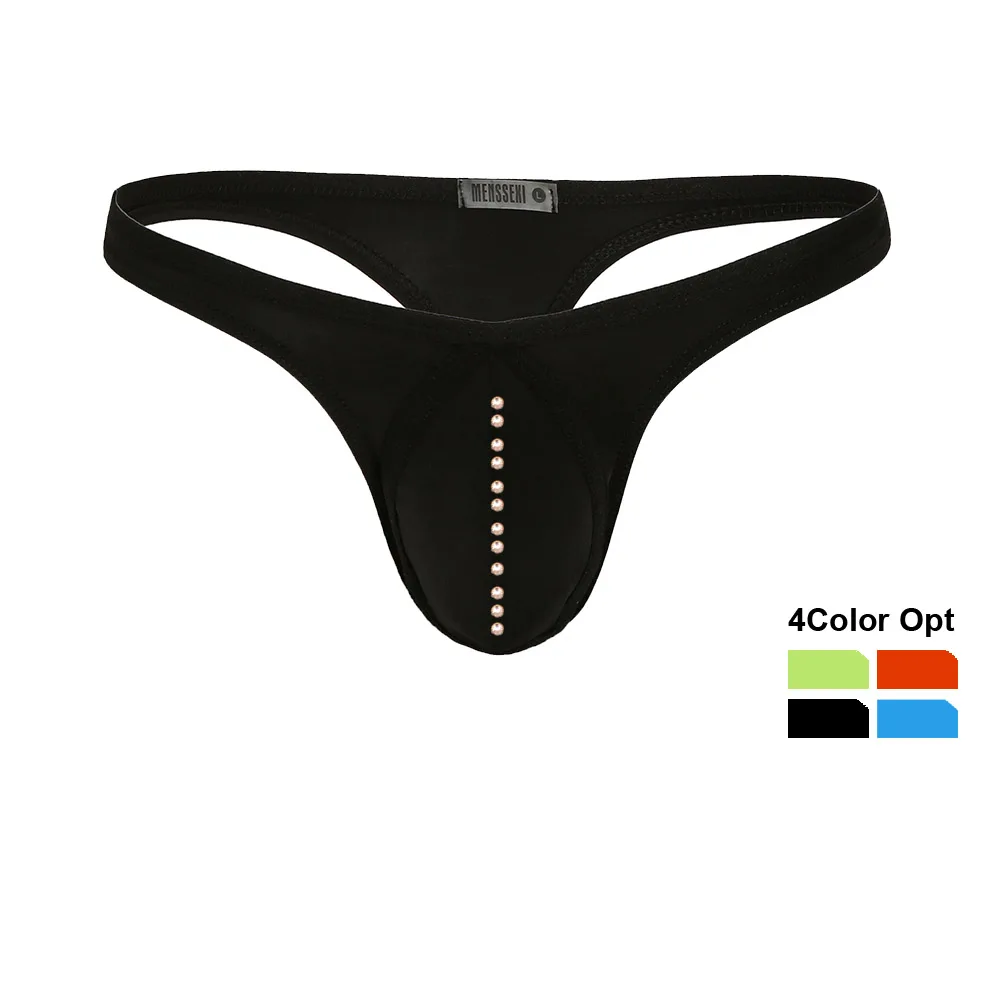 

Mens Underwear Boxer Briefs Jockstrap Thongs G Strings Erotic Transparent Jocks Tanga Underpants Shorts T-back Stripes Beads
