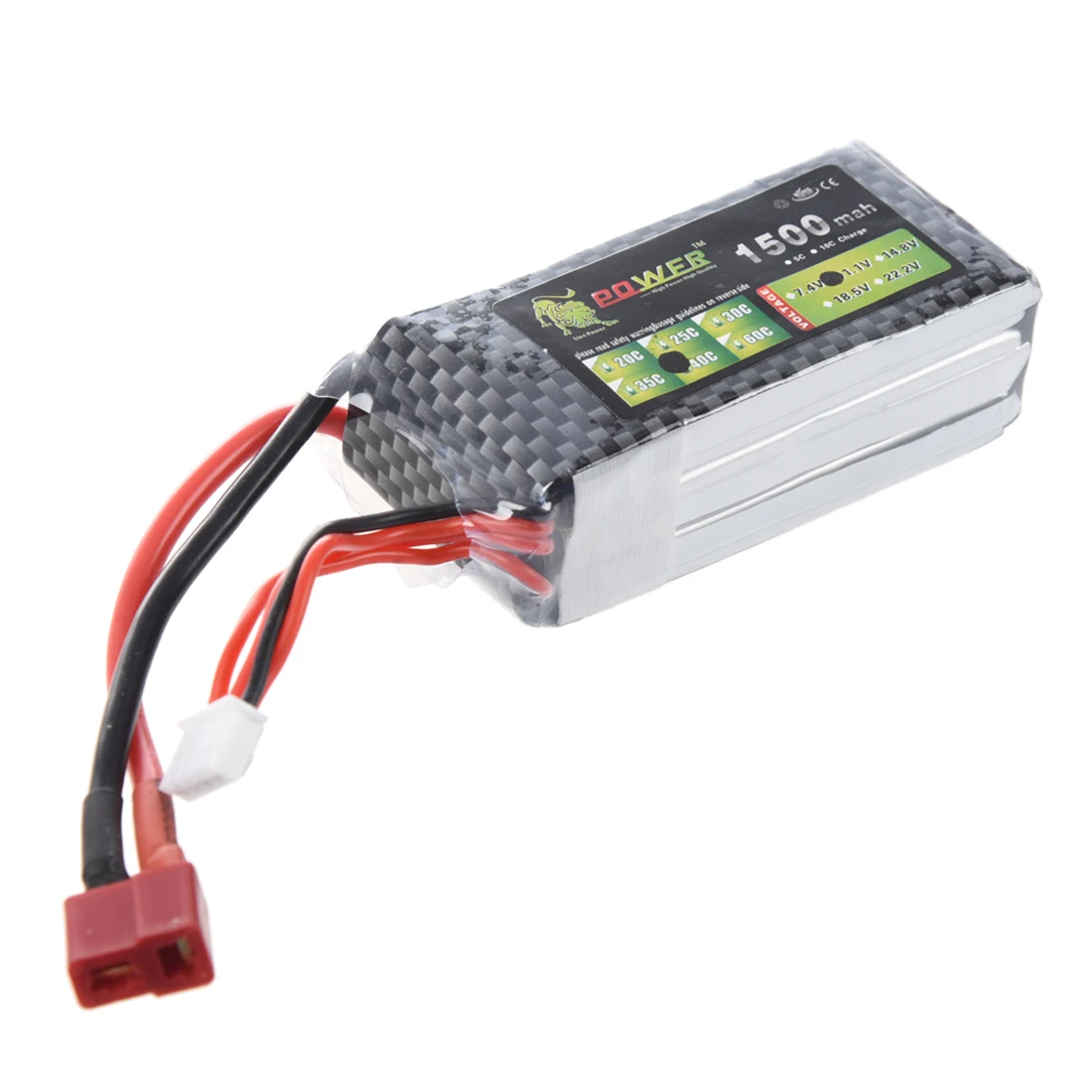 Аккумулятор MACH Lion power 11,1 V 1500Mah 40C MAX 60C 3S Lipo для вертолета RC