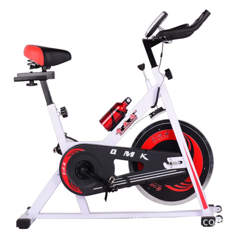 The latest slimming shaping exercise bike home spinning wheel white
