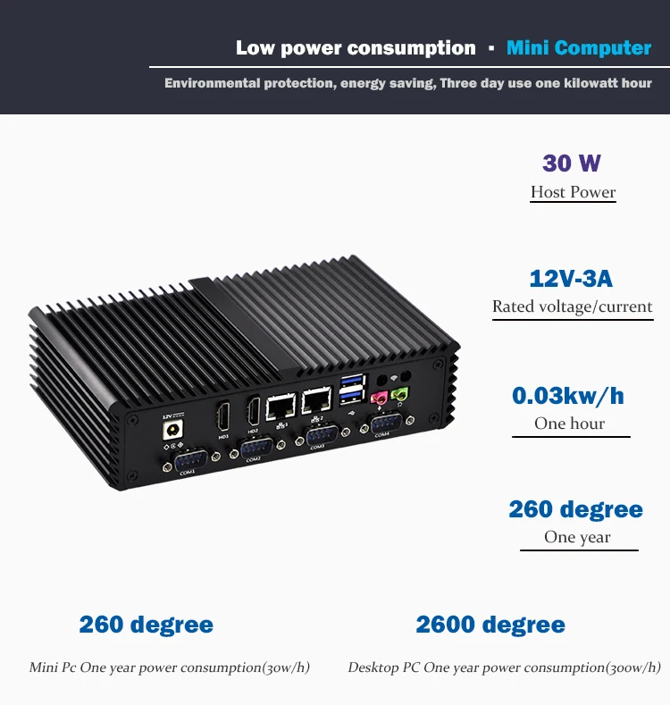 KANSUNG промышленный Мини компьютер Intel Celeron 3215U Broadwell, 300M WiFi 2 Lan 6 RS232, дешевые маленькие Windows Ubuntu компьютер linux