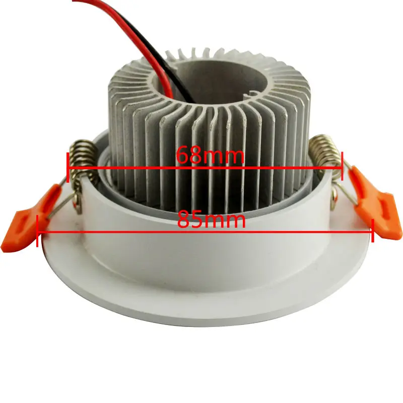 COB LED 천장 조명, 3W 5W 7W 밝기 조절 COB 칩 스포트 라이트 램프, 최근 홈 조명, 무료 배송, 10 개/몫