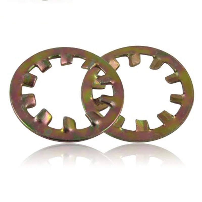 M3/M4/M5/M6/M8/M10/M12 (Color Zinc) Internal Gasket / Chrysanthemum Anti-slip Stop | Обустройство дома