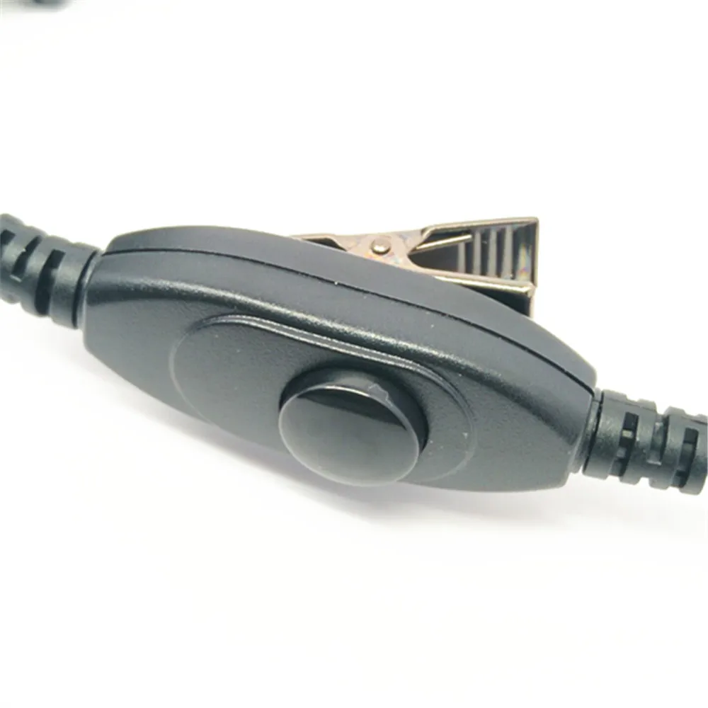 OPPXUN 2 контактный микрофон PTT гарнитура с микрофоном для Kenwood Baofeng UV 5R UV5R GT 3 Walkie Talkie CB