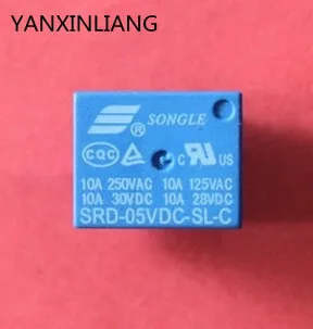 

30pcs 5V DC Power Relay SRD-5VDC-SL-C PCB Type