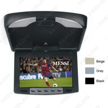 9″ Flip Down TFT LCD Monitor Car Monitor Roof Mounted Monitor 2-Way Video Input 3-Color For Choice #FD-1282