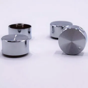 

4pcs High quality Rotary switch gas stove parts stove gas stove knob stainless steel round knob Knob for gas stove