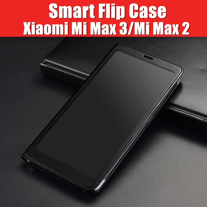 

xiaomi mi max 3 case original catman which based on luxury PU leather funda magnet smart flip cover case xiaomi mi max 2
