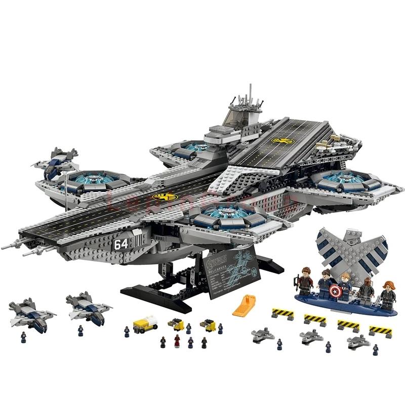 LP 07043 3057 шт. marvel Super Heroes The Shield Helicarrier наборы строительных блоков LPings игрушки Клон