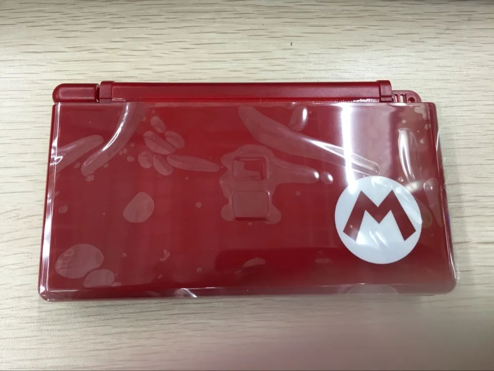 Замена Красный Mari o корпус Корпус для DSL N D S L DS LITE чехол игровой приставки запасные