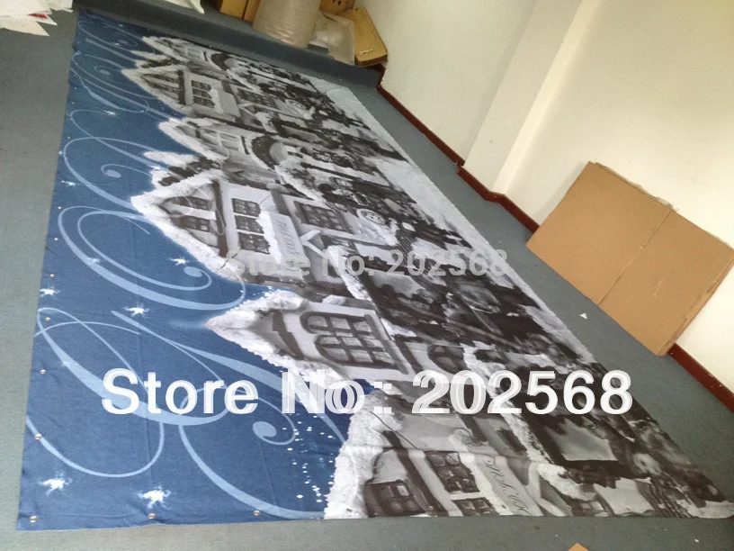 

Large Format Printed Fabric Backdrop Banner