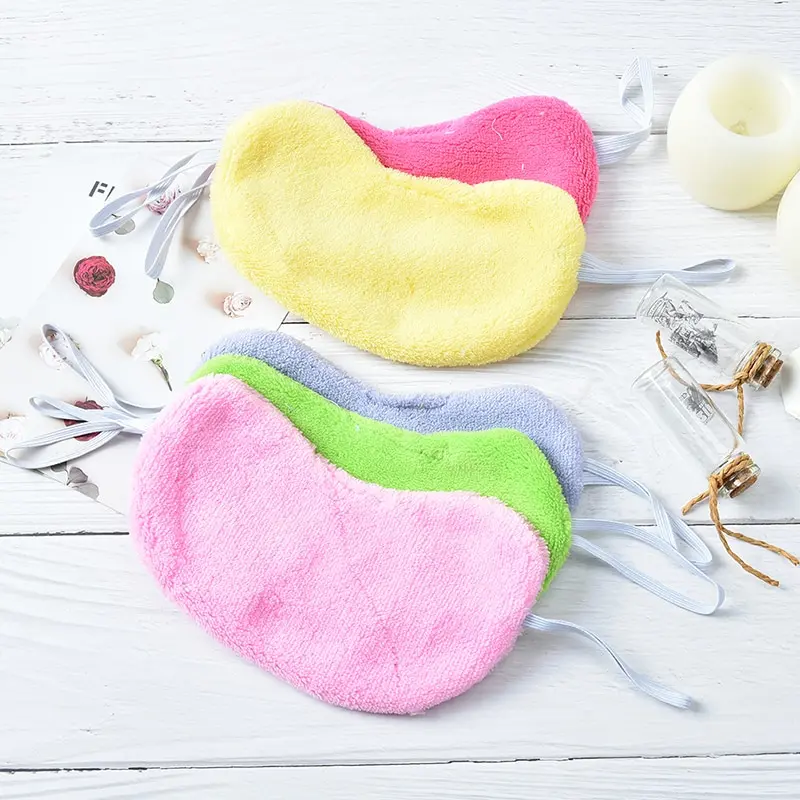 

Cotton Sleep Rest Comfort Blindfold Shield Patch Sleeping Aid Eye Mask Eye Cover Eyeshade Random Color