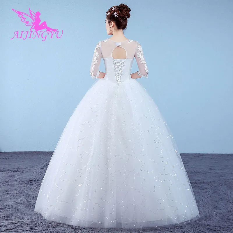 

AIJINGYU dresses plus size for wedding party weding dress WK745