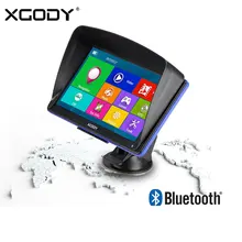 Xgody 7 дюймов gps-навигации Сенсорный экран Sat Nav навигатор грузовик gps bluetooth Дополнительно Бесплатная Географические карты Европа 2017 автомобиля GPS испания
