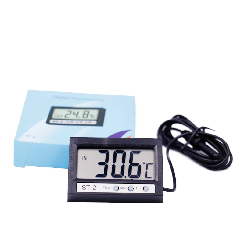 portable Indoor Temperature sensor probe in Out Dual Way Digital ...