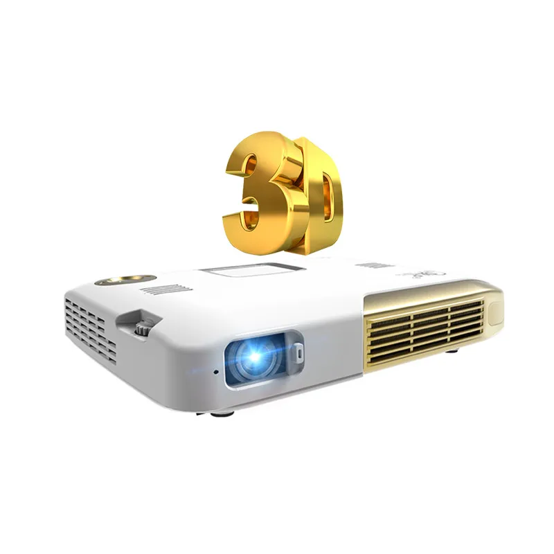 3D Мини Портативный проектор Projetor Android tv СВЕТОДИОДНЫЙ HD 1080 p Smart Proyector домашний кинотеатр 2D до 3D проектор для телефона