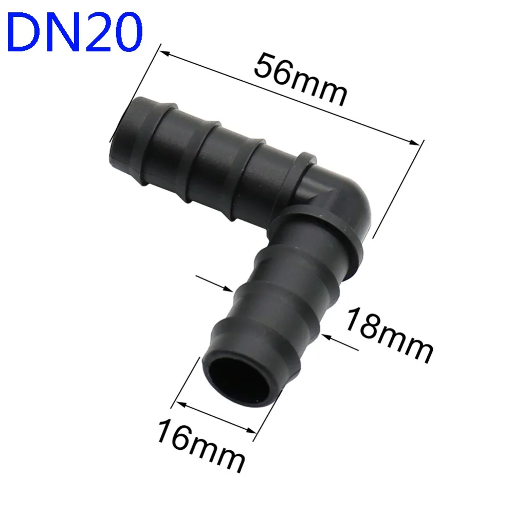DN16 DN20 колючие соединения PE трубы разъемы садовый оросительный шланг адаптер сельскохозяйственный водопровод фитинги 10 шт