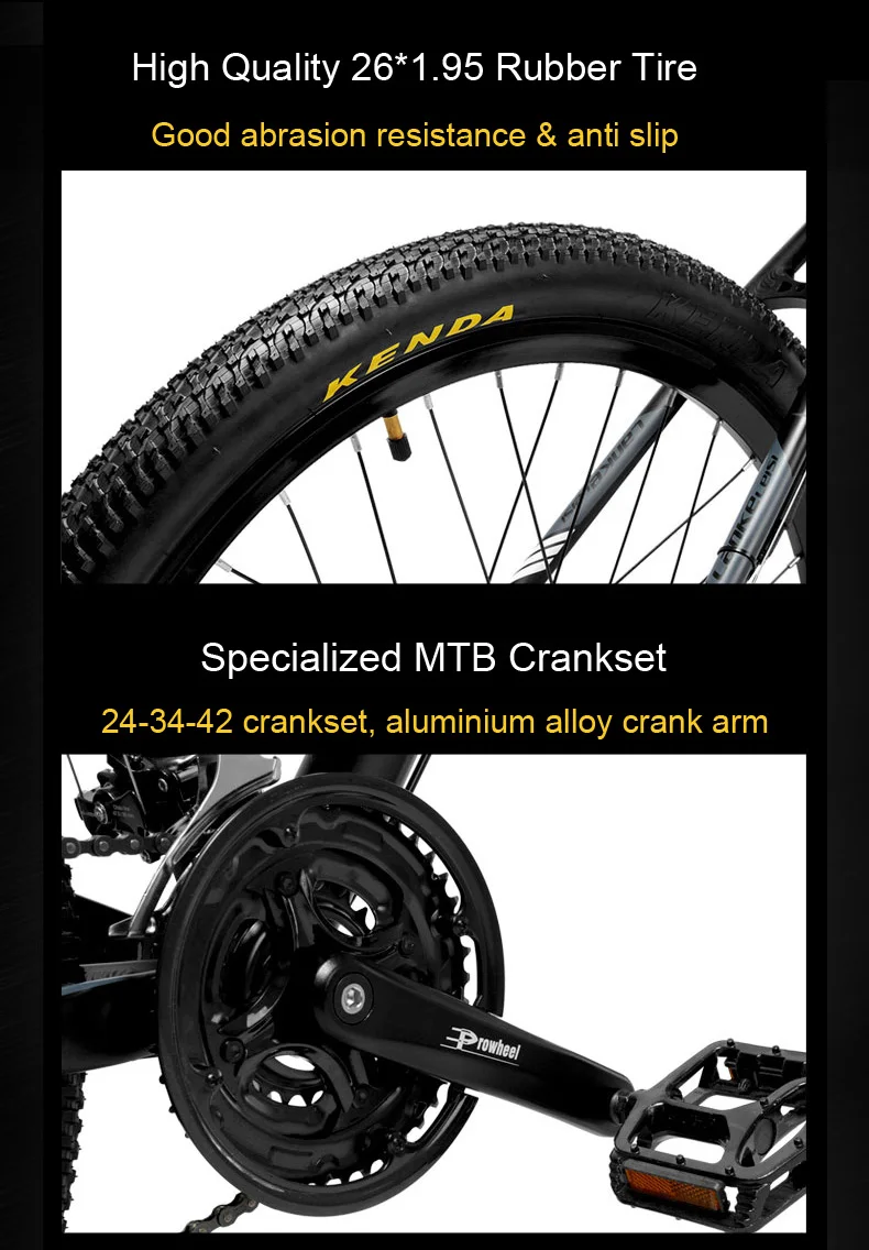 Flash Deal T8 Strong Powerful Electric Bike Bicycle, High Quality MTB Electric Mountain Bike, Adopt Suspension Fork 12