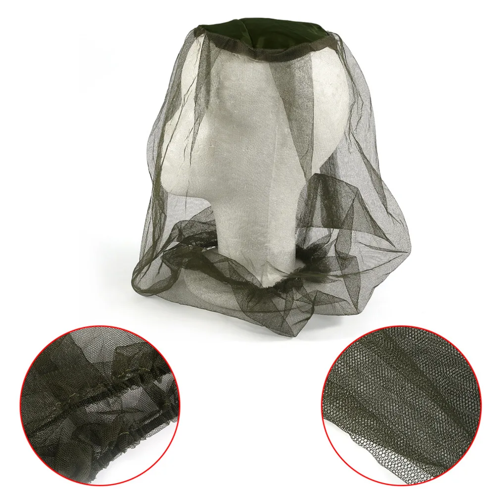 Ткань Midge Москитная шляпа от насекомых жуков сетка для защиты лица для путешествий кемпинга