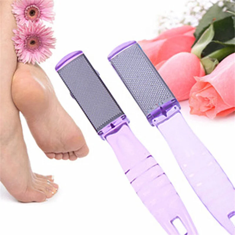 KESMALL 5Pcs Fashion Professional Safe Pedicure Tool Double Side Feet Clean Care Portable Brand