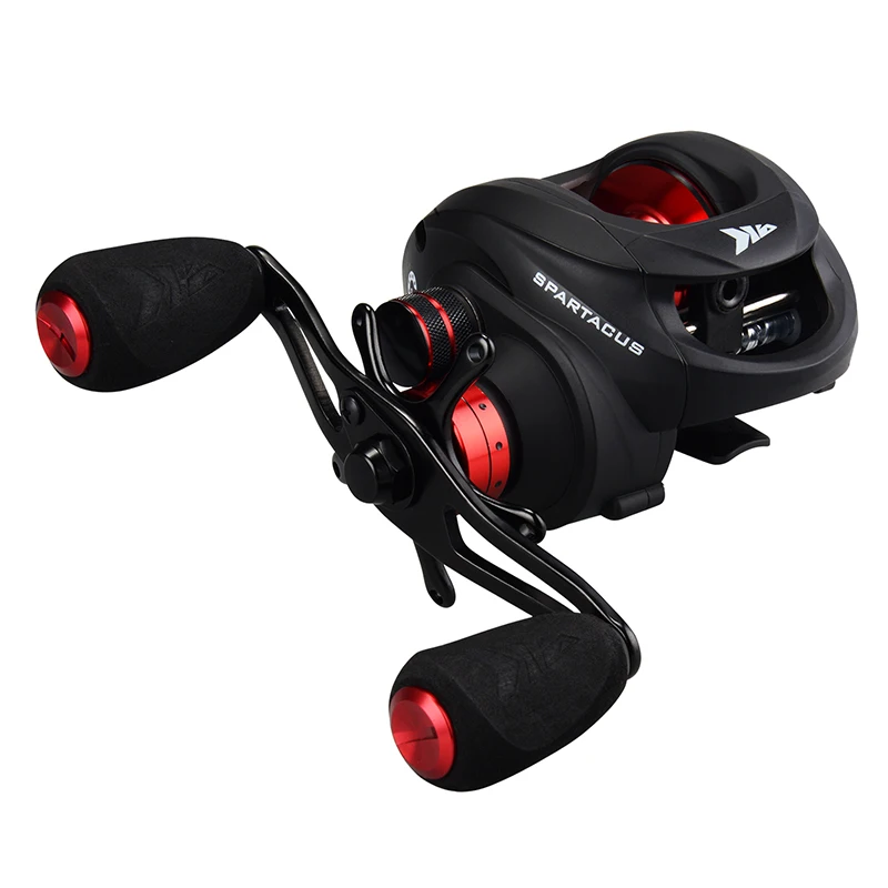 KastKing Спартак High Speed 6.3: 1 Baitcasting Reel 11+ 1 Бб Перетащите Мощность 8 КГ/17.5lb право Левая Рука Рыболовная Катушка - Цвет: Red