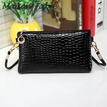 

Maison Fabre Bag women Leather wallet Vintage handbags Zipper Shoulder bags for women Crossbody bag Ladies purses and handbags