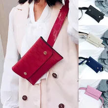 Модные женские туфли однотонная одежда квадратный кожа Посланник сплошной цвет пряжка тканевая сумка груди мешок bolsos para mujer#30