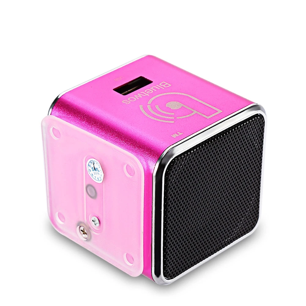 TD V26 радио мини динамик FM SD музыкальный плейер с интерфейсом USB цифровой стерео