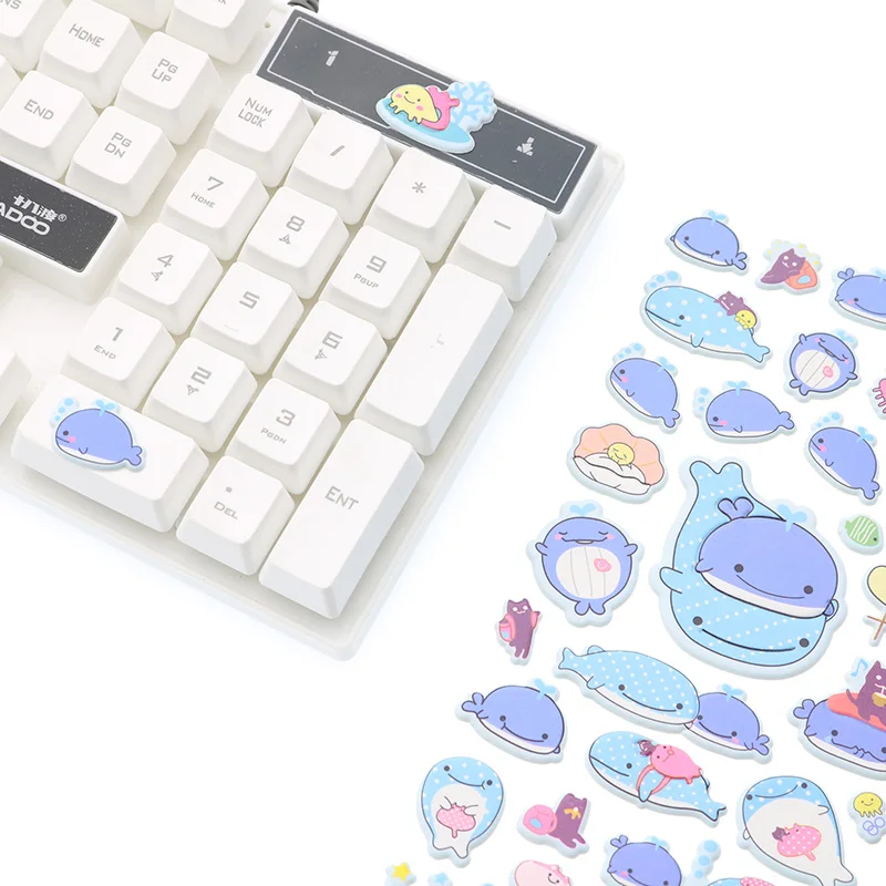 2 шт./партия модные бренды детские игрушки мультфильм 3D наклейки для мальчиков и