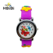 HBiBi Fashion Colorful Butterfly dragonfly font b Watches b font Children font b Watch b font