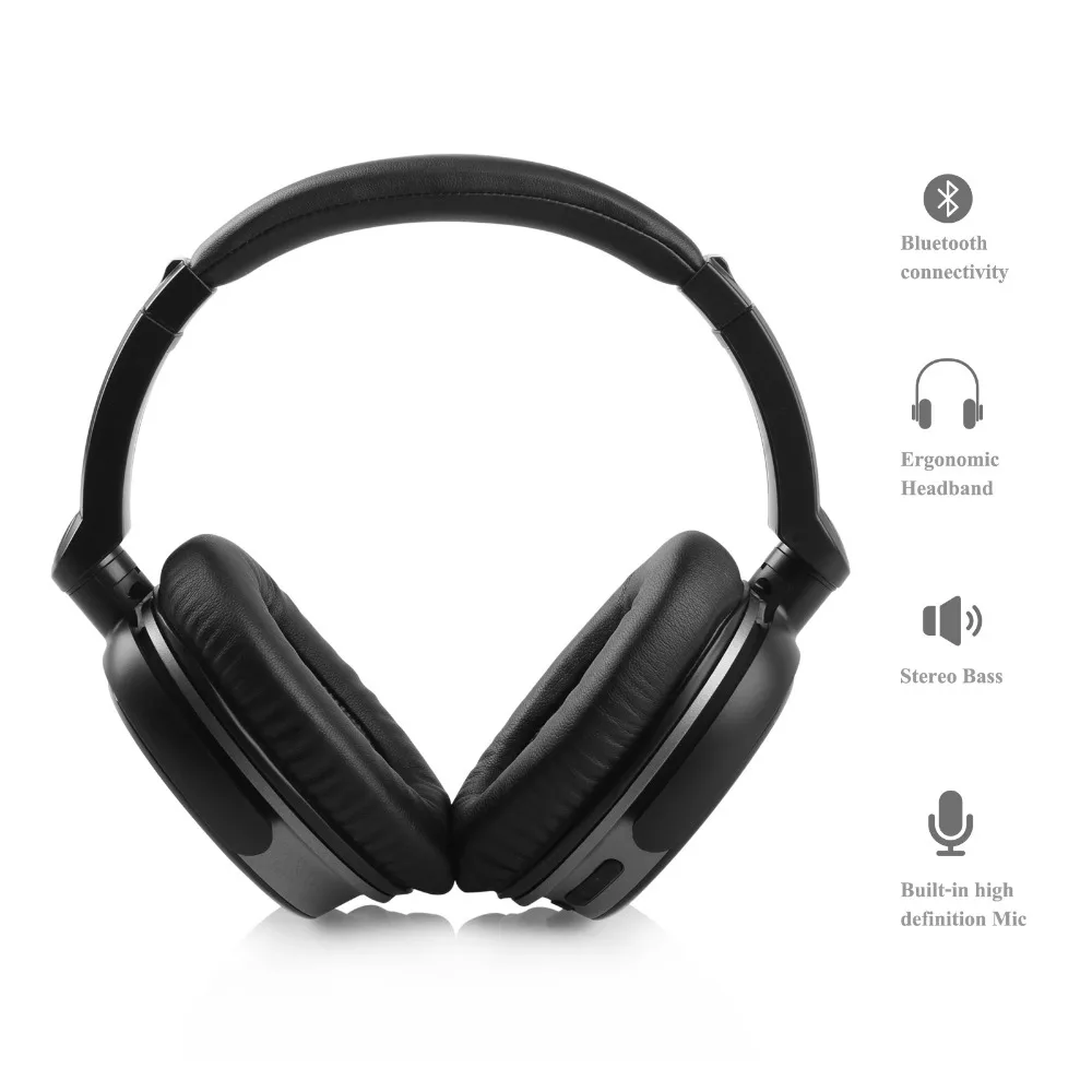 Supology Headfone Sport Big Over Ear Wireless Headphones Bluetooth