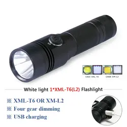 Новый светодио дный тактический фонарь CREE XML L2 T6 Выделите 5000 люмен Lanterna светодио дный Алюминий 4 режима светодио дный фонарик Охота Рыбалка