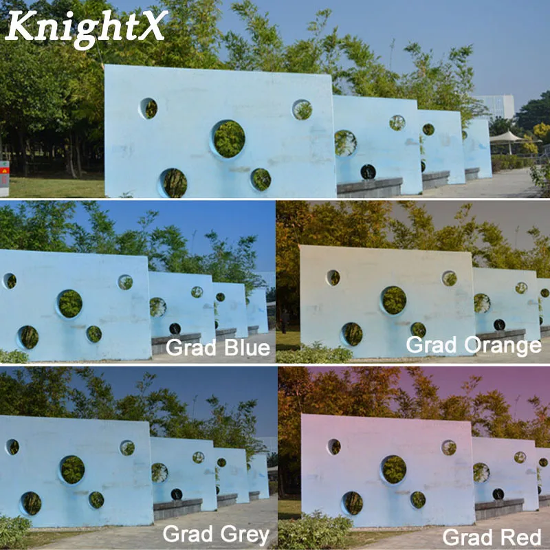 24 Color Filter for Nikon Canon 18-55 d80 Anamorphique Lens