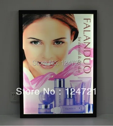 Caixa de Luz de Publicidade Publicidade ao ar 18’x24′ Tamanho Led Imagem Luz up Moldura Cartaz Frame Snap ao ar Livre
