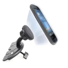 Universal Adjustable CD Player Slot Smartphone Mobile Phone Car magnet Holder 360 Rotating Magnet Stand Bracket for Mobile GPS