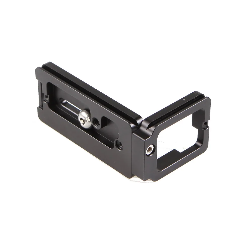  Meking L Shape Metal Quick Release Plate Vertical Bracket for Fuji XT-1 Sony A6000 A6300 A7II Tripo