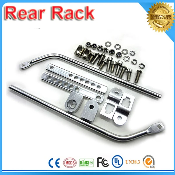 Excellent Bike bicycle Battery rack Rear Shelf Rear Rack Rear Carrier for 36v 48v battery suitable for T 24/26/INCH BIKE TIRES 5