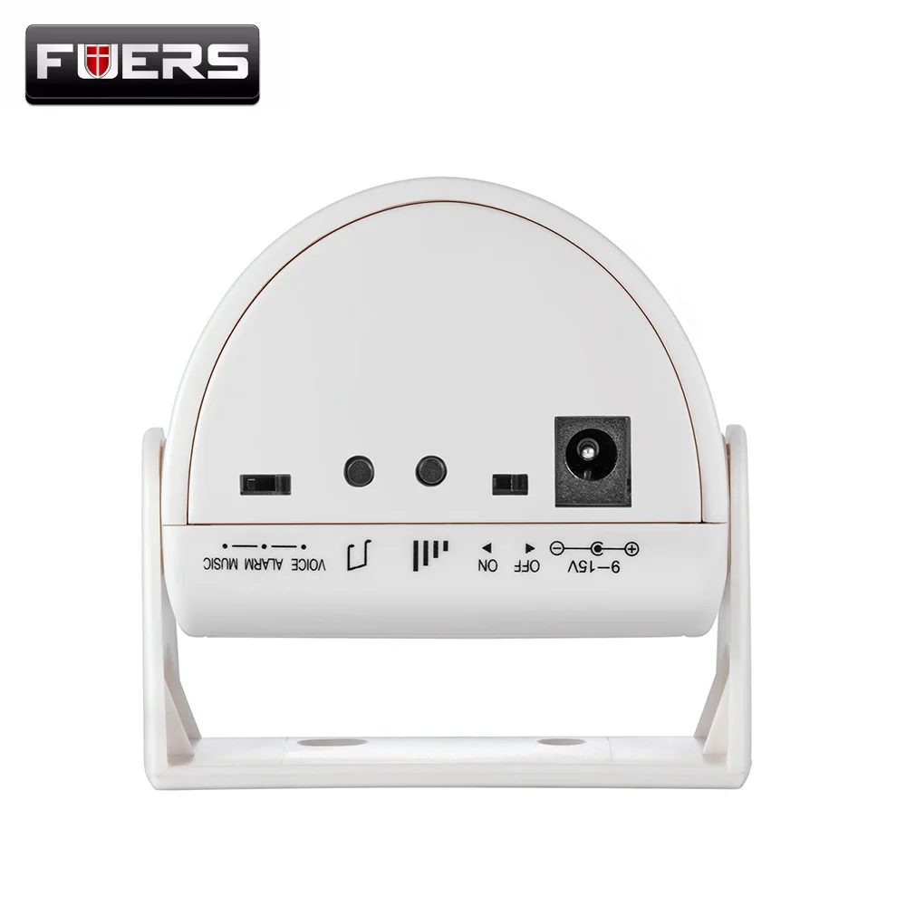 Fuers 32 Songs Wireless Guest Welcome Chime Alarm Door Bell PIR Motion Sensor for Shop Entry Security Protection Alarm Doorbell images - 6