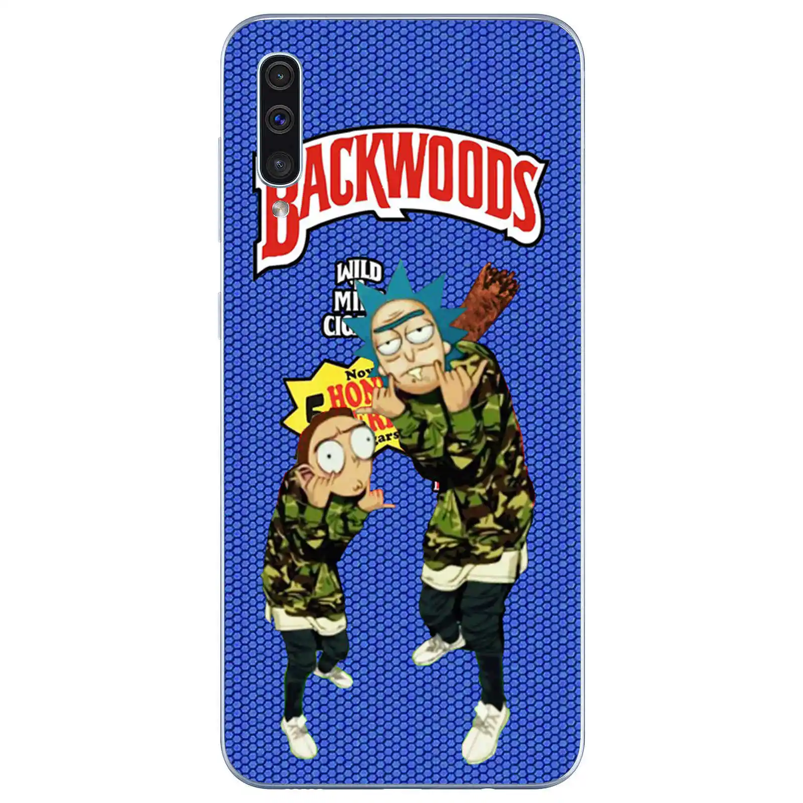 Мягкий силиконовый чехол для телефона rick and morty backwoods из ТПУ для Samsung Galaxy S6 S7 Edge S8 S9 S10 Plus S10E Note8 Note9