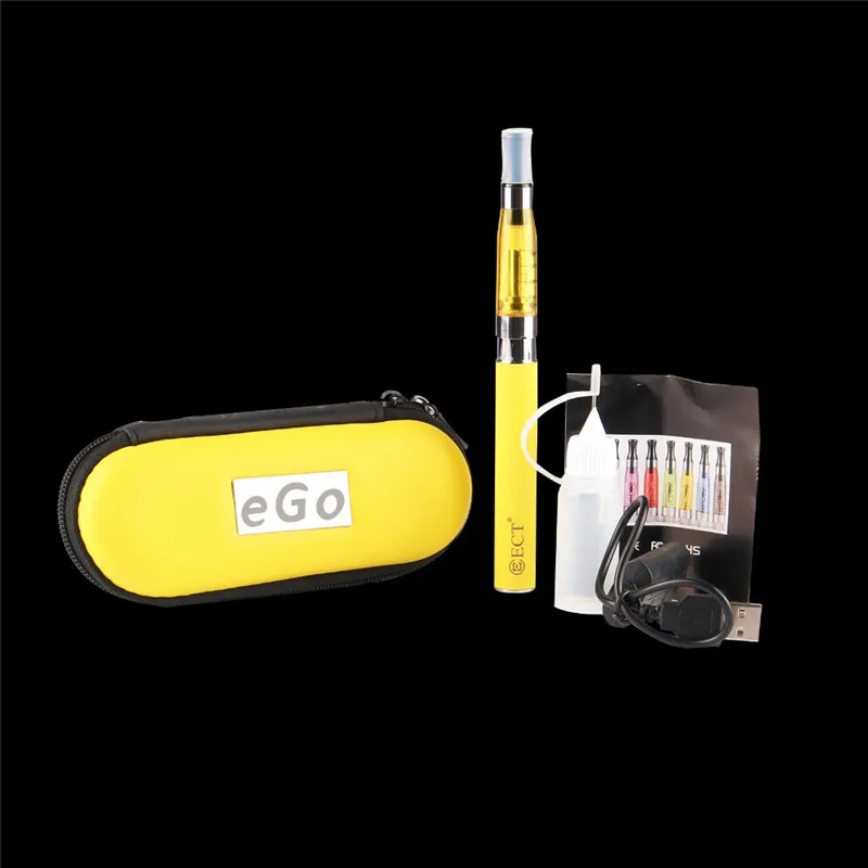 ECT eGo CE4 чехол на молнии для электронной сигареты eGo Kit 650mah 900mah 1100mah 1300mAh батарея ego t CE4 атомайзер 1,6 ml электронная сигарета