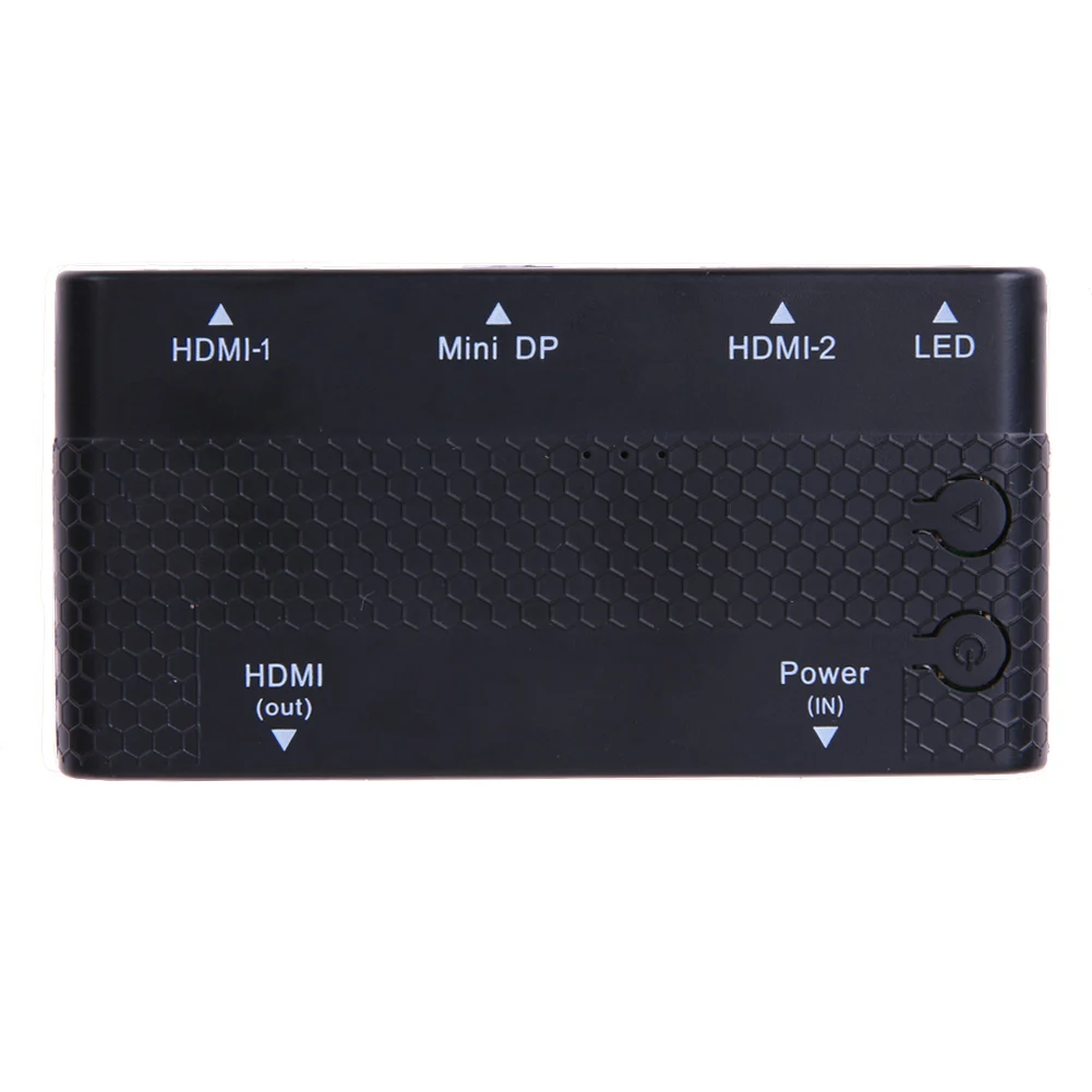 

Dual HDMI & Mini DP Displayport in to HDMI out Switch Switcher Selector 3 i HDTV 1.4 1080p L3FE
