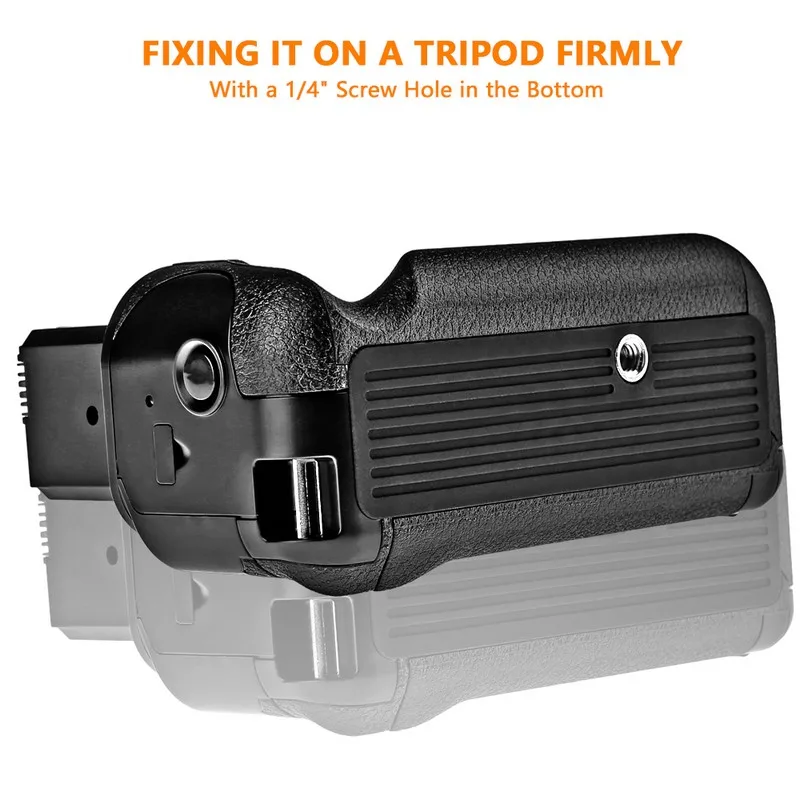  Travor Battery Grip with IR Function Cable Connector for Sony Alpha A6000 Camera