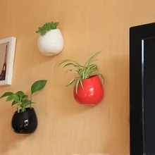 Ваза европейского стиля Керамическая Настенная ваза цветочный горшок для оформления дома Настенная ручка палочки для еды трубка