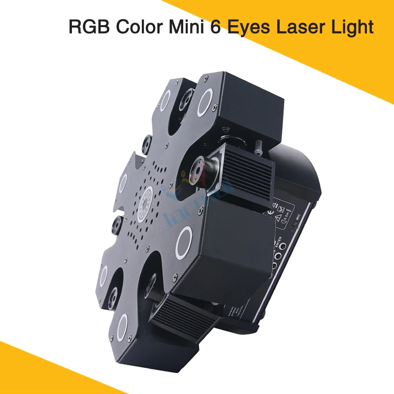 

New Diamond DJ Projector RGB Color Mini 6 Eyes Laser Light For Club Event Show