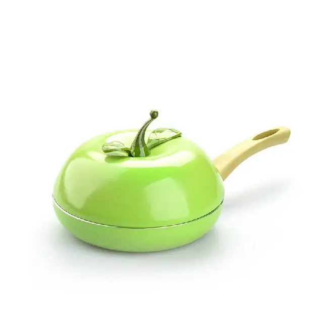 Hot Fruit Frying Pan Cooking Pot Color Saucepan Ceramic Hot Fruit Frying Pan Cooking Pot