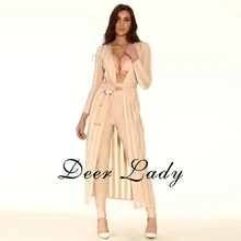 Новое поступление высокого качества кардиган повязки куртка и брюки-карандаш с повязками набор для женщин оптом HL