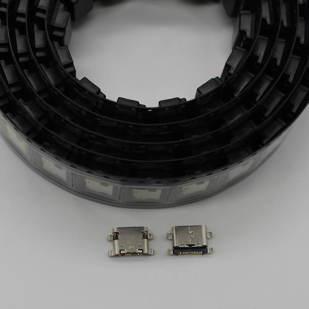 

50pcs Mini micro usb jack socket connector charging port dock plug for ZTE C2016 W2016 ZMAX Pro Z981 type C