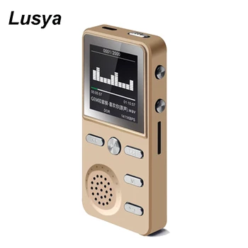 

ATJ2127+LTM9017 Multi-Function MP3 FM Audio Lossless HiFi Stereo Mini Slim MP3 Recording MP3 External Speaker Music Player T0823