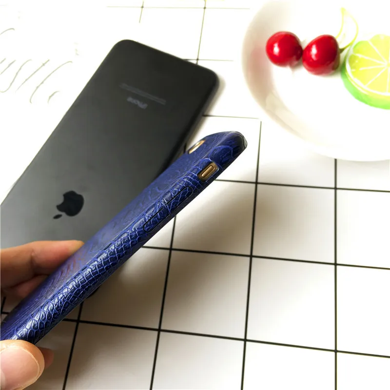 Роскошный мягкий чехол LUDI из искусственной кожи для iphone X 8 5 5S SE 6 6s 7plus splus видов