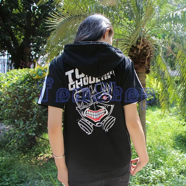 Tokyo Ghoul Short Sleeve Hoodie-5