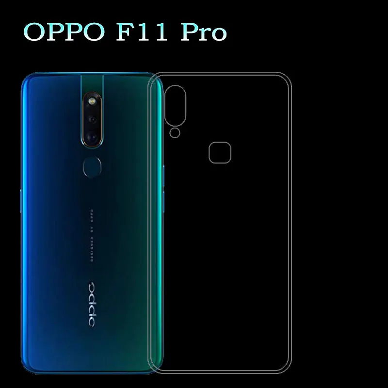

10pcs/lot For OPPO F11 Pro OPPO F11Pro Phone Case Ultra-thin Transparent TPU Silicone Coque Fundas Capa OPPOF11Pro OPPOF11 Pro
